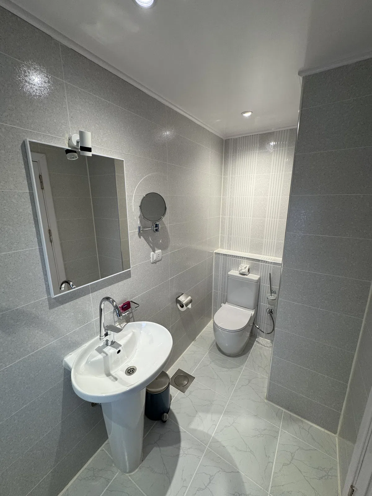 Dahabiya ensuite bathroom aboard Soul of the Nile luxury Nile cruise — 2027 Solar Eclipse trip