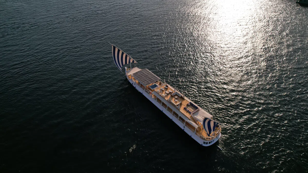 Soul of the Nile Dahabiya aboard Soul of the Nile luxury Nile cruise — 2027 Solar Eclipse trip